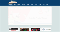 Desktop Screenshot of polnes.ac.id
